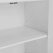 CROSLEY FURNITURE Bartlett White Tall Food Pantry CROSLEY FURNITURE Bartlett White Tall Food Pantry