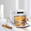 Kalamera 20 qt. 1700-Watt White Air Fryer Toaster Oven Preset Menu Program Cavity Kalamera 20 qt. 1700-Watt White Air Fryer Toaster Oven Preset Menu Program Cavity