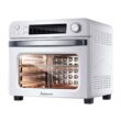 Kalamera 20 qt. 1700-Watt White Air Fryer Toaster Oven Preset Menu Program Cavity Kalamera 20 qt. 1700-Watt White Air Fryer Toaster Oven Preset Menu Program Cavity