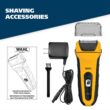Wahl LifeProof Foil Shaver for Men, Electric Shaver, Rechargeable WaterProof Wet/Dry Lithium ion with Precision Trimmers 