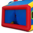 Topbuy Inflatable Castle Bounce House Kids Slide Jumping Playhouse with Ball Pit and Dart Board