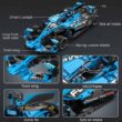 CaDA® Speed Series Model Car Building Set C64004W Electric Super Racing Car(1667 Pieces) Can Be Converted into a RC Car for Kids