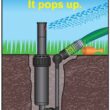 Autowater QSK-745 Quick Snap in Ground 5 in. Pop Up Adjustable Sprinkler, Pack of 5
