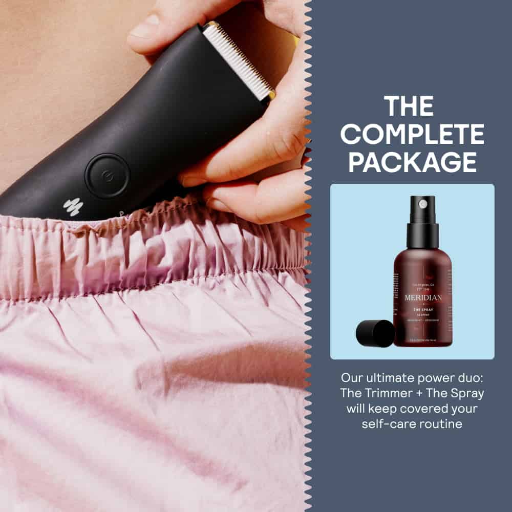 Meridian Complete Package Features The Trimmer For Grooming Men