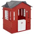 Little Tikes Cape Cottage House, Red with Working Door, Window Shutters, Flag Holder | Easy Installation Process Kids 2-6 Years Old