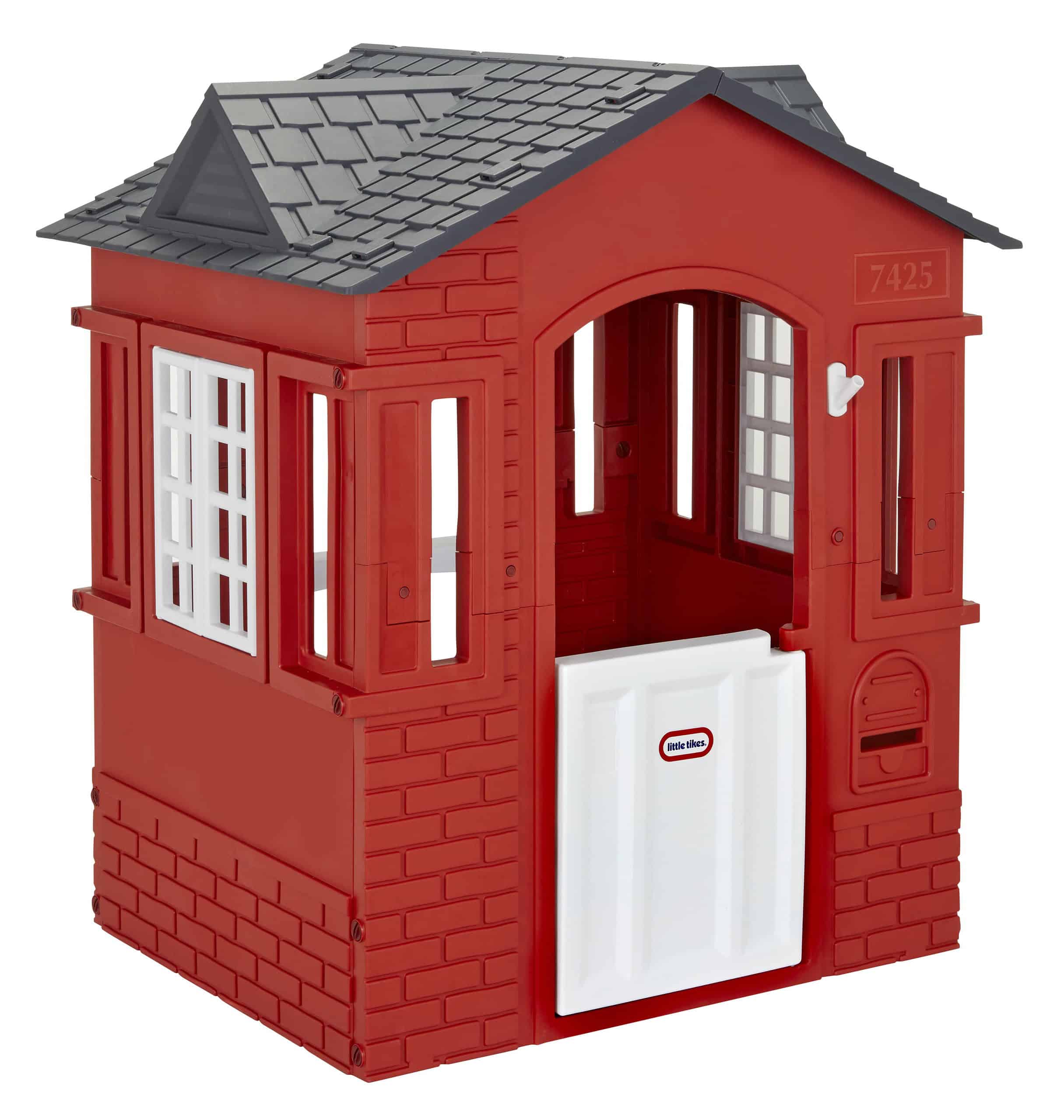 Little Tikes Cape Cottage House, Red with Working Door, Window Shutters, Flag Holder | Easy Installation Process Kids 2-6 Years Old Little Tikes Cape Cottage House, Red with Working Door, Window Shutters, Flag Holder | Easy Installation Process Kids 2-6 Years Old