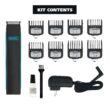 Wahl Diamond Edge Lithium-Ion Cordless Beard Trimmer Kit, Men, 12pc, Black - 9886-600