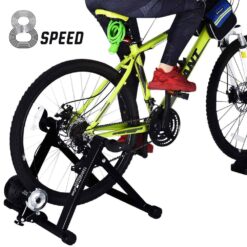 Bike Trainer Stand, HEALTH LINE PRODUCT Stationary Exercise Trainer Stand, Fit 26-28"/700C Mountain Road Bicycle Support 330lbs Portable Cycling Stand