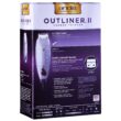 Andis Professional Outliner II Personal Trimmer, Gray (04603) with a BeauWis Blade Brush