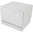Countertop Dishwasher 6 Place Setting SS Interior