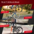 Gymax Foldable Bike Trainer Stand Cycling Exercise Stand w/ Dual-lock System