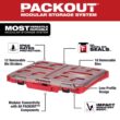 Milwaukee Packout 19.7 in. W X 2.5 in. H Organizer Impact-Resistant Poly 10 compartments Red