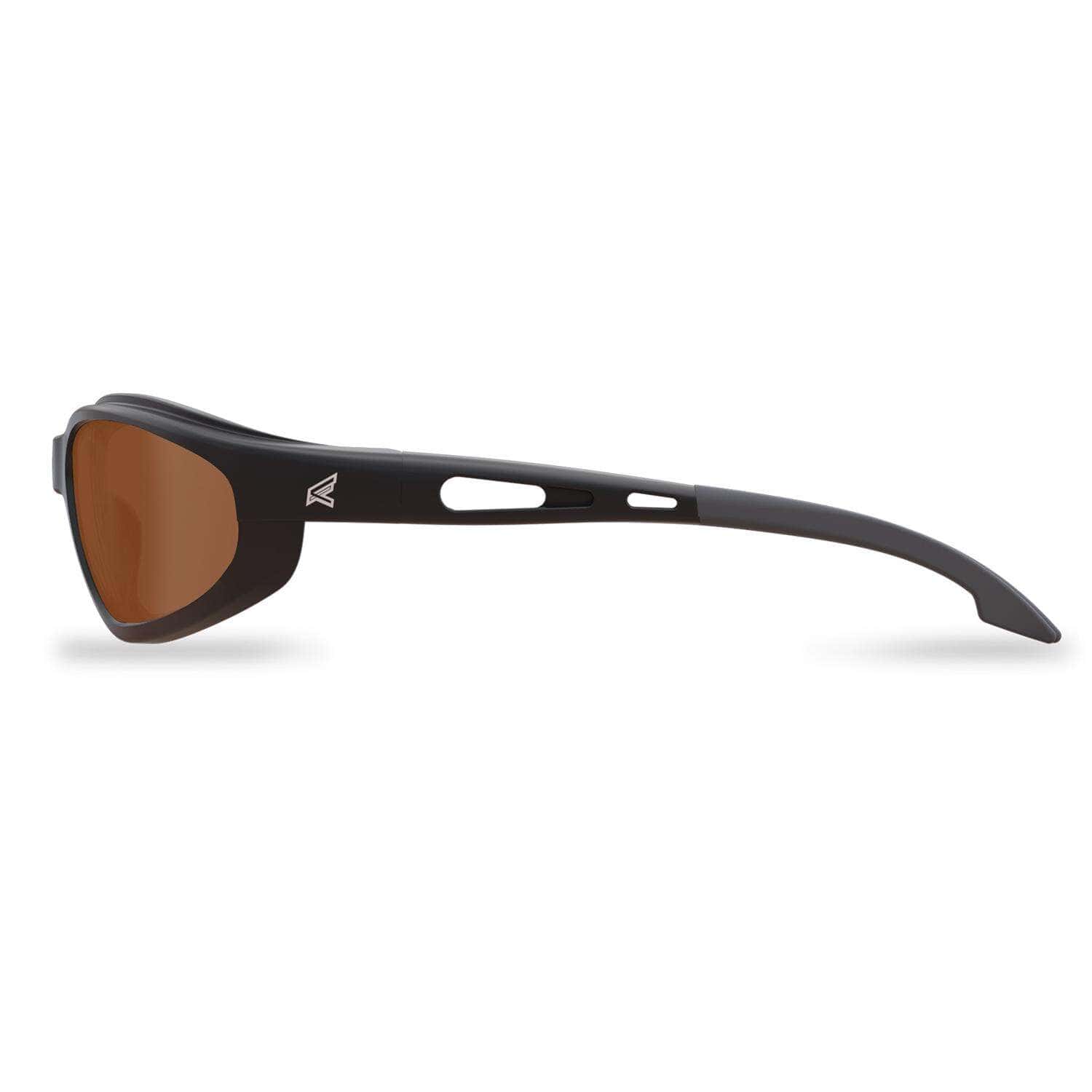Edge Eyewear Dakura Polarized Safety Glasses Copper Lens Black Frame 1 pk Edge Eyewear Dakura Polarized Safety Glasses Copper Lens Black Frame 1 pk - Image 2