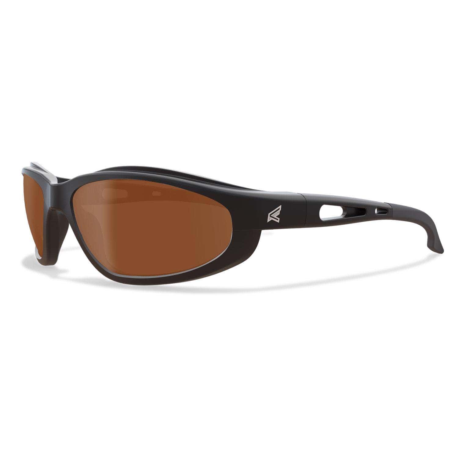 Edge Eyewear Dakura Polarized Safety Glasses Copper Lens Black Frame 1 pk Edge Eyewear Dakura Polarized Safety Glasses Copper Lens Black Frame 1 pk