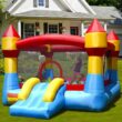 Costway Kid Inflatable Bounce House Castle Moonwalk Playhouse Jumper Slide