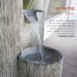 Alpine Corporation Tiering Column Fountain with LED Lights
