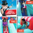 Hasbro Monopoly Splash Game by WowWee - Lawn Water Slide and Obstacle Course