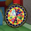 Topbuy Inflatable Castle Bounce House Kids Slide Jumping Playhouse with Ball Pit and Dart Board