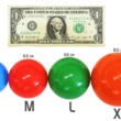 Big Ol' 300 Pk Big Ol' Ball Toyz 5.5 cm Soft Touch Fun Ball Pit Balls Phthalate Free