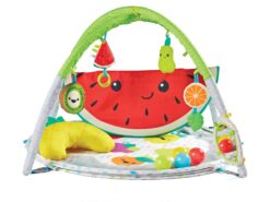 Infantino 4-in-1 Jumbo Fruit Ball Pit and Play Mat, Baby Activity Center