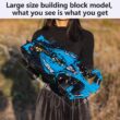 CaDA® Speed Series Model Car Building Set C64004W Electric Super Racing Car(1667 Pieces) Can Be Converted into a RC Car for Kids