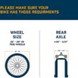 Alpcour Magnetic Bike Trainer Stand