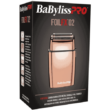 BaBylissPRO FOILFX02 Cordless Rose Gold Metal Double Foil