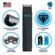 Wahl Diamond Edge Lithium-Ion Cordless Beard Trimmer Kit, Men, 12pc, Black - 9886-600