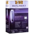 Andis Professional Outliner II Personal Trimmer, Gray (04603) with a BeauWis Blade Brush