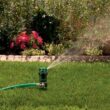 Orbit H20-6 Gear Driven Sprinkler on Sturdy Spike Base - Lawn Watering - 91475