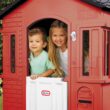 Little Tikes Cape Cottage House, Red with Working Door, Window Shutters, Flag Holder | Easy Installation Process Kids 2-6 Years Old Little Tikes Cape Cottage House, Red with Working Door, Window Shutters, Flag Holder | Easy Installation Process Kids 2-6 Years Old