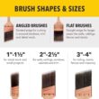 Purdy Pro-Extra Swan 3 in. Stiff Flat Wall Brush