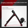 Gymax Foldable Bike Trainer Stand Cycling Exercise Stand w/ Dual-lock System