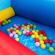 Topbuy Inflatable Castle Bounce House Kids Slide Jumping Playhouse with Ball Pit and Dart Board