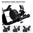Bike Trainer Stand, HEALTH LINE PRODUCT Stationary Exercise Trainer Stand, Fit 26-28"/700C Mountain Road Bicycle Support 330lbs Portable Cycling Stand