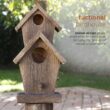 Alpine Corporation 35-Inch Fountain and Birdhouse with Cardinal Figurine