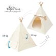 Lavievert Children Playhouse Canvas Teepee Kids Play House
