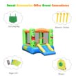 Topbuy Inflatable Bounce House Jumping Castle Kids Playhouse w/ Slider and 480W Blower Topbuy Inflatable Bounce House Jumping Castle Kids Playhouse w/ Slider and 480W Blower