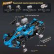 CaDA® Speed Series Model Car Building Set C64004W Electric Super Racing Car(1667 Pieces) Can Be Converted into a RC Car for Kids
