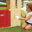 Little Tikes Cape Cottage Playhouse with Working Door, Windows, and Shutters - Tan