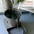 Alpine Corporation Rustic Metal Tiering Tin Water Fountain, 34 Inch Tall