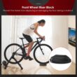 Gymax Foldable Bike Trainer Stand Cycling Exercise Stand w/ Dual-lock System