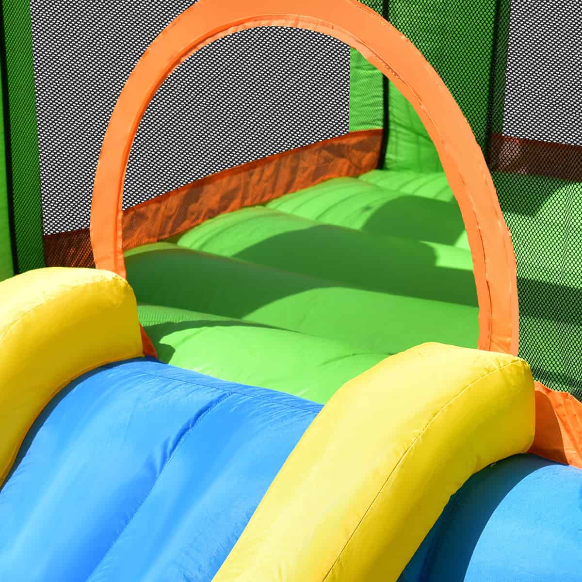 Topbuy Inflatable Bounce House Jumping Castle Kids Playhouse w/ Slider and 480W Blower Topbuy Inflatable Bounce House Jumping Castle Kids Playhouse w/ Slider and 480W Blower - Image 5