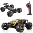 RC Car, FMT Remote Control Truck High Speed Off-Road 30+MPH 1/12 Scale Full Proportional 2.4Ghz 2WD (Color: Yellow)