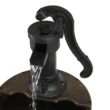 Alpine Corporation 40" Three Tier Pump Outdoor Fountain Decor, Brown