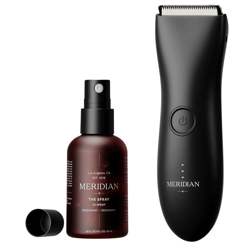 Meridian Complete Package Features The Trimmer For Grooming Men
