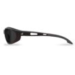Edge Eyewear Dakura Polarized Safety Glasses Smoke Lens Black Frame 1 pc