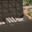 Suncast Resin 99-Gallon Deck Box - Mocha Brown - DBW9200