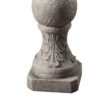 Teamson Home Outdoor Icy Stone 2-Tier Waterfall Fountain, Gray