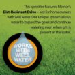 Melnor XT Turbo Oscillating Sprinkler, Covers up to 4,500 Sq Ft